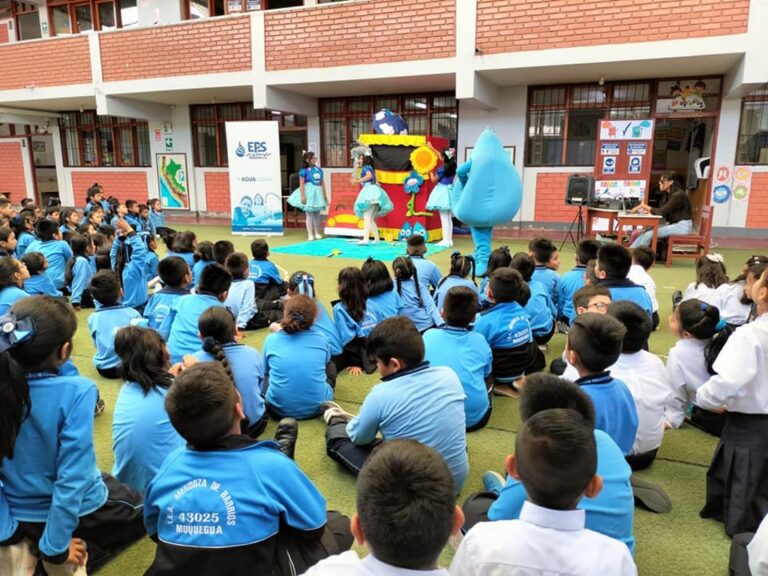 Más de 800 escolares participaron de los talleres de EduSan de la EPS Moquegua