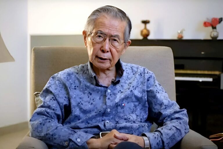 Expresidente Alberto Fujimori revela tener tumor canceroso