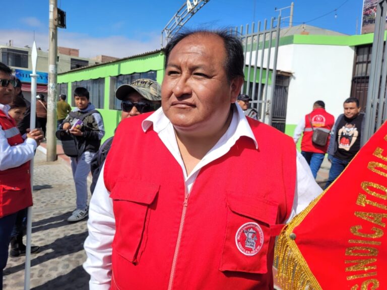 Dirigente de construcción civil contento con obras de la MPI y el GORE 