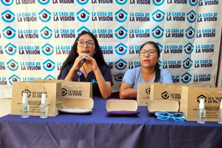 Casa de la Visión continúa con la campaña de salud visual en Moquegua