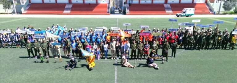 Clausuran las Olimpiadas Deportivas «Bastión de acero del sur»
