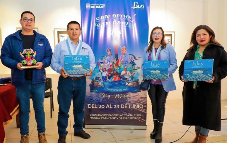Autoridades de Islay-Matarani difunden actividades por el Día del Pescador en Puno