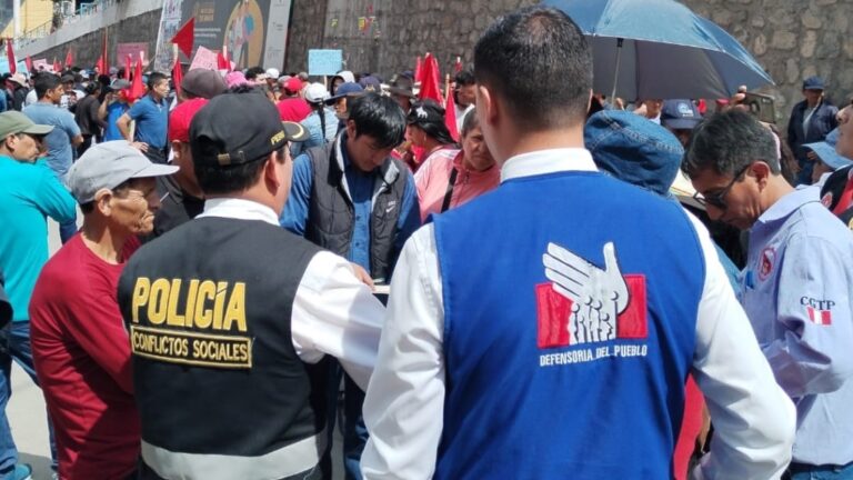Los conflictos en el Perú: suben y bajan