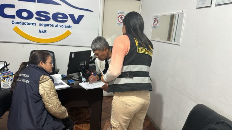 Así cayó la mafia de brevetes de la Dirección de Transportes del GORE Moquegua