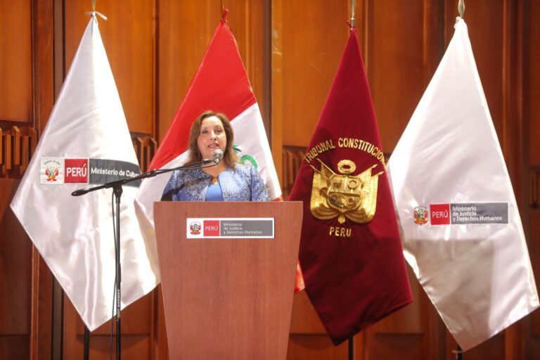 Presidenta Boluarte: “No nos vamos a distraer con asuntos menores”