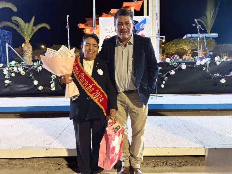 La señora Jesusa Chalco de Cuba fue elegida “Mamá Pacocha 2024”