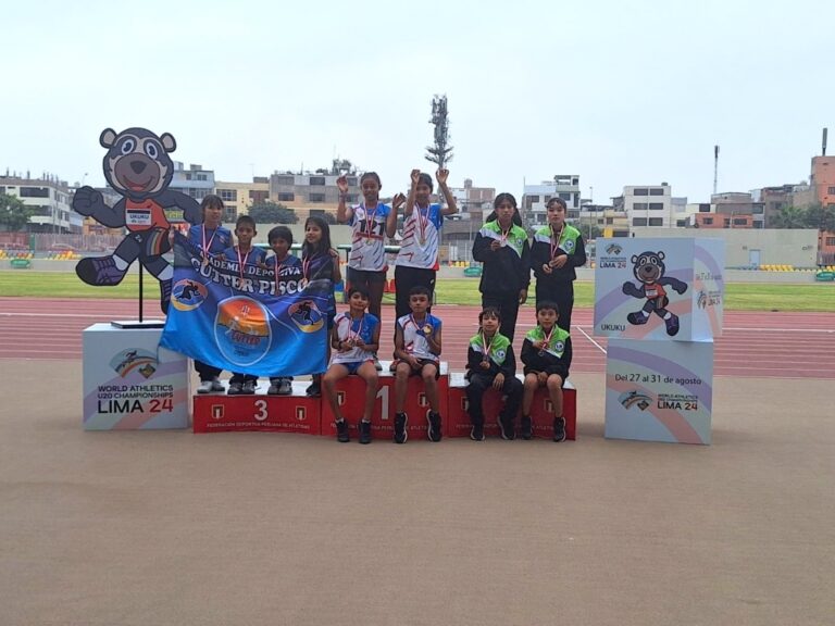 Triunfo de Ilo en Campeonato Nacional Infantil de Atletismo