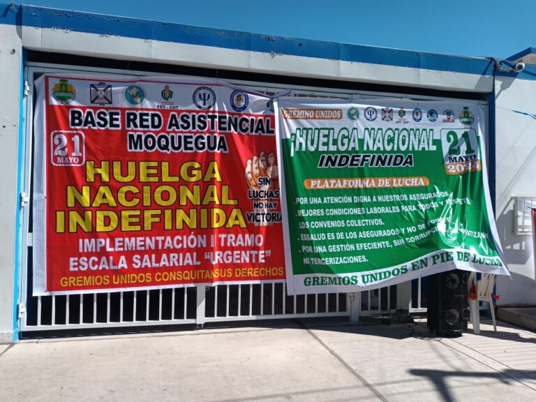 Servidores de EsSalud inician huelga nacional indefinida por incumplimiento de acuerdos