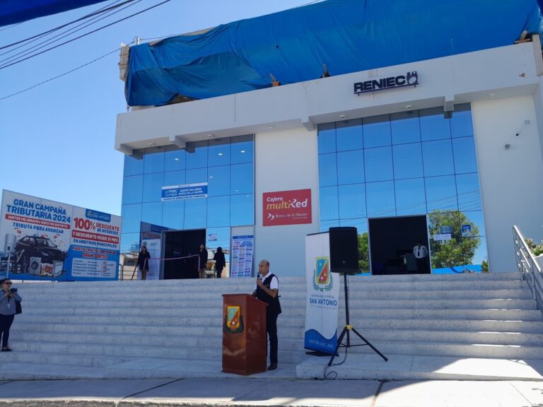 Inauguran de manera oficial el Mac Express en el distrito de San Antonio