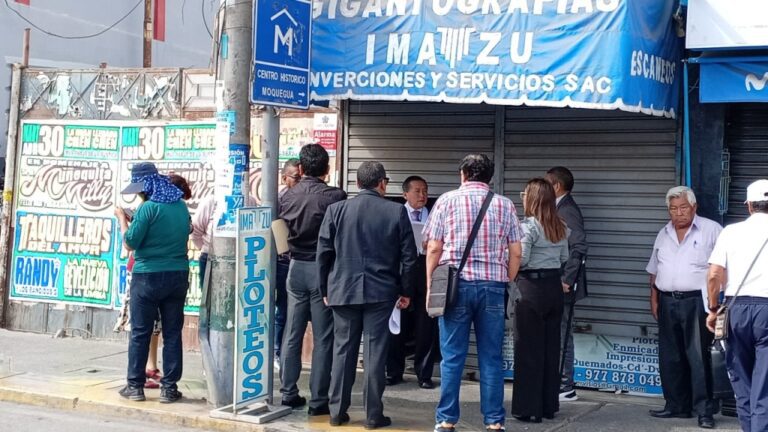 Constatación en local de propiedad del IPD para desalojar ocupantes precarios