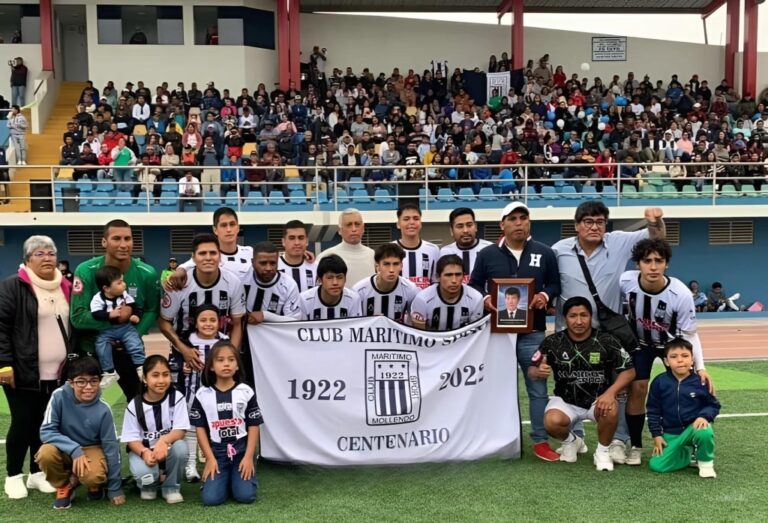 Después de 42 años: Marítimo logró el título del futbol de primera división de Mollendo