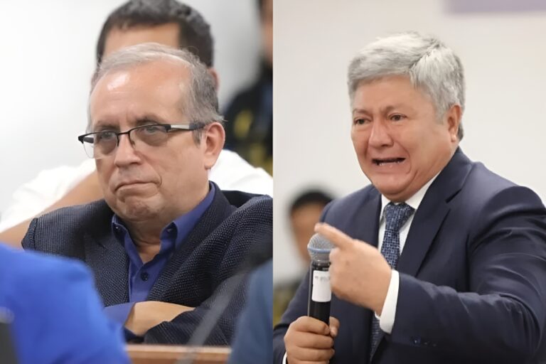 PJ dispuso dejar en libertad a Nicanor Boluarte y Mateo Castañeda