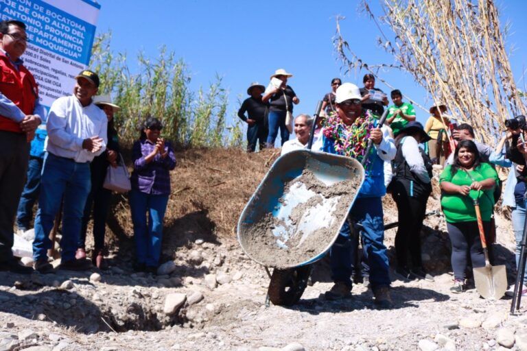 Construirán bocatoma en Omo Alto para potenciar la agricultura de San Antonio 