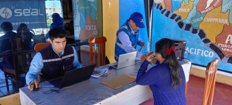 Atención Cocachacra: SEAL tendrá hoy una oficina itinerante 