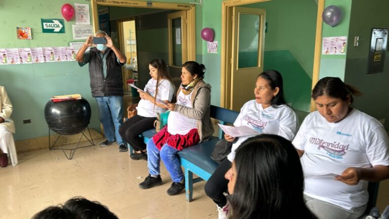 Realizan actividades por la “Semana de la maternidad saludable” en Mollendo