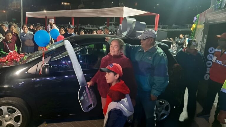Humilde madre de Los Tres Portales ganó auto 0 km sorteado por la MPI