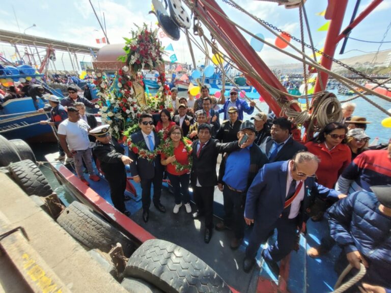 Realizan actividades centrales por el Día del Pescador en Ilo