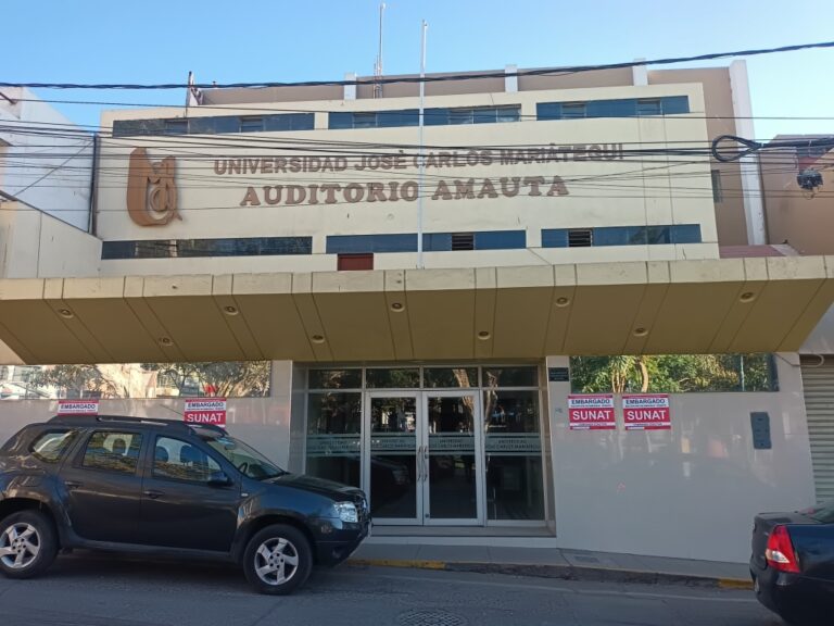 Sunat remata bienes de la Universidad José Carlos Mariátegui por deudas tributarias