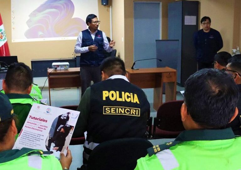 Policías de Islay se capacitan para mejorar atención a víctimas de violencia