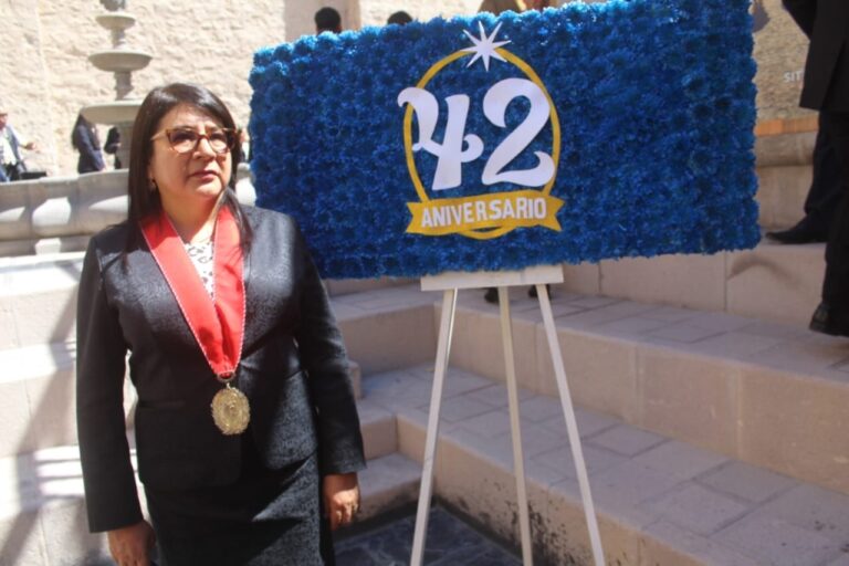 Moquegua: presidenta de la Junta de Fiscales presenta proyecto para la construcción de nuevo local