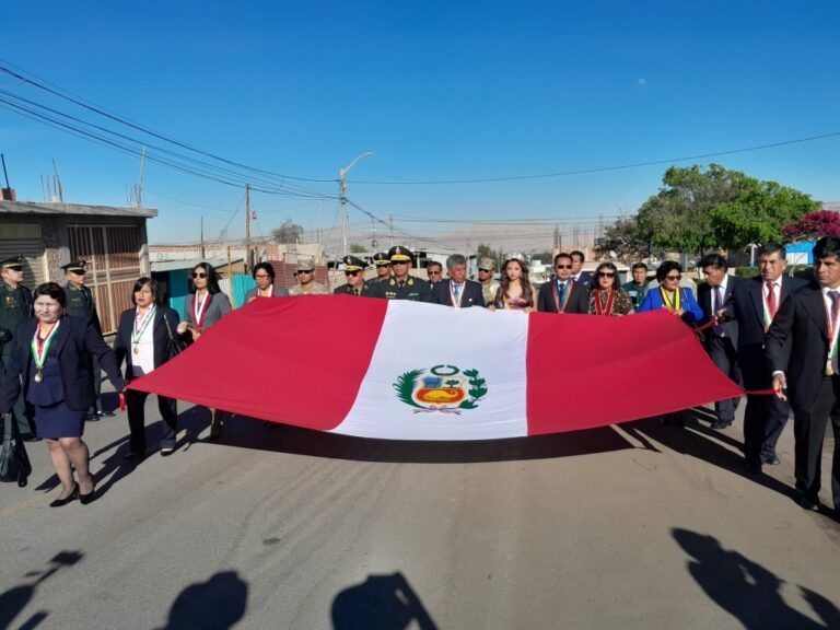 Se efectuaron los actos protocolares por el 31° aniversario del C.P. Los Ángeles