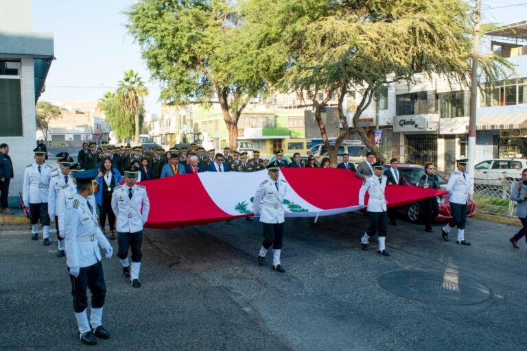 Autoridades de Ilo conmemoran el 144° aniversario de la Batalla de Arica