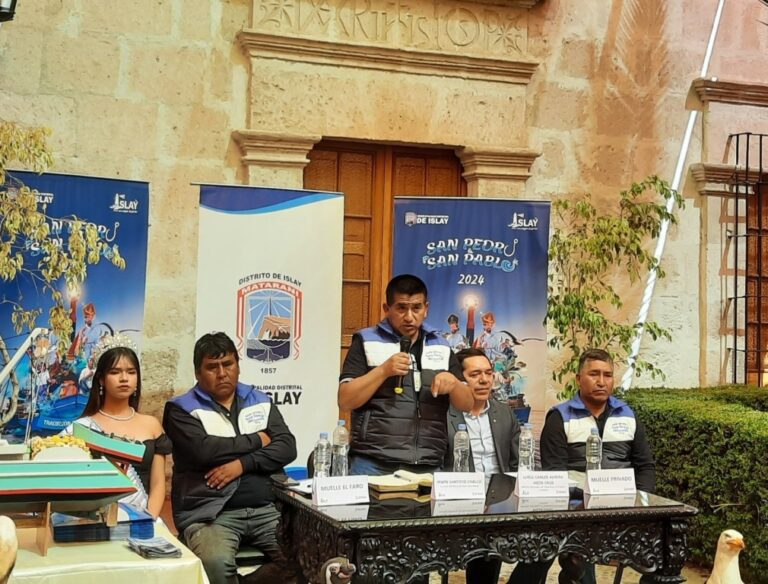 Matarani: en Arequipa, anuncian actividades por fiesta de San Pedro y San Pablo