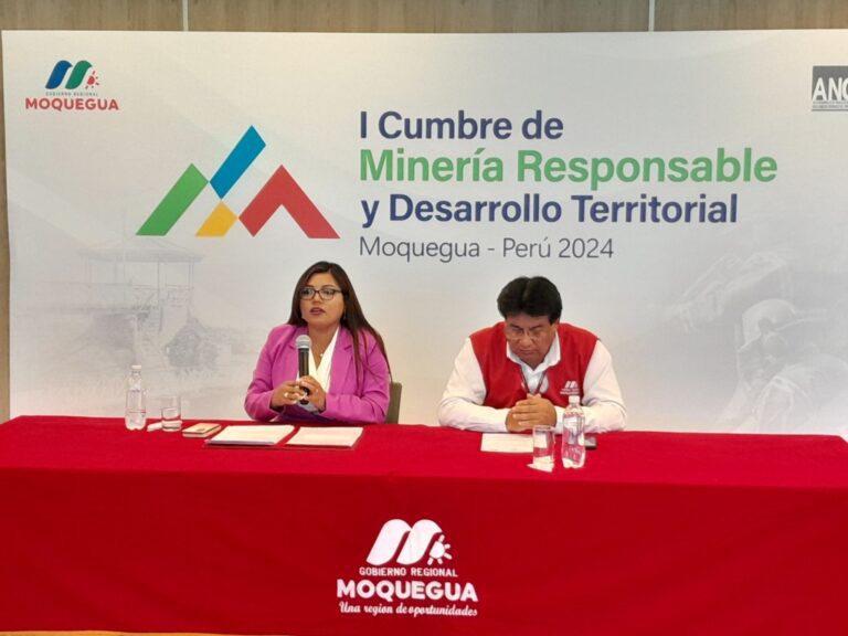 Primera Cumbre de Minería Responsable y Desarrollo Territorial este jueves en Ilo