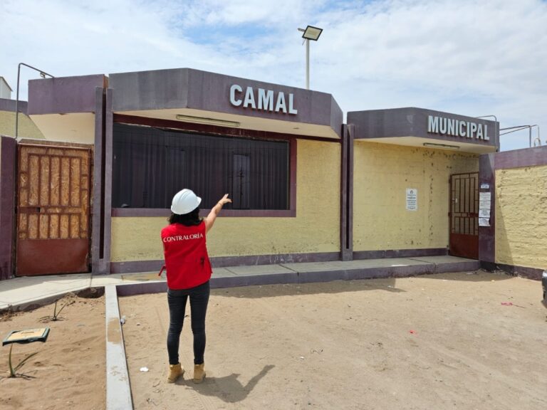 Contraloría detectó irregularidades en mejoramiento de cámara frigorífica del Camal Municipal de Ilo