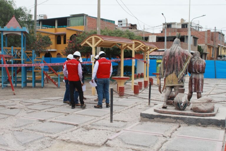 Contraloría alerta fallas en mantenimientos de parques y losas de la Municipalidad de Ilo