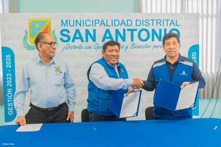 EPS Moquegua seguirá entregando agua residual tratada para el riego de parques y jardines