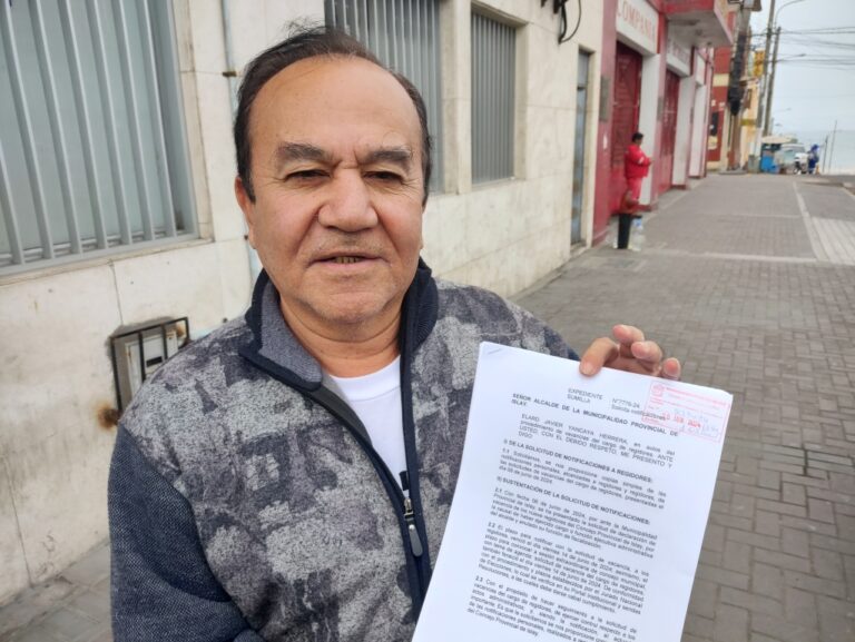 Mollendo: abogado solicita copias de notificaciones sobre pedido de vacancia a regidores