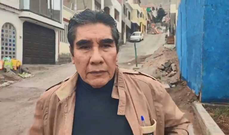 Gestionan la construcción de veredas, barandas y muros de contención en César Vallejo