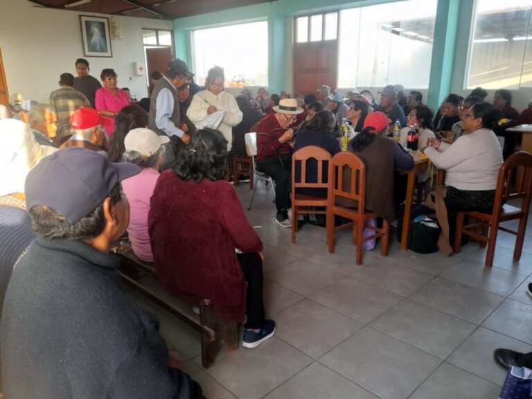 MPI agasajó a padres de la tercera edad y miembros del Omaped