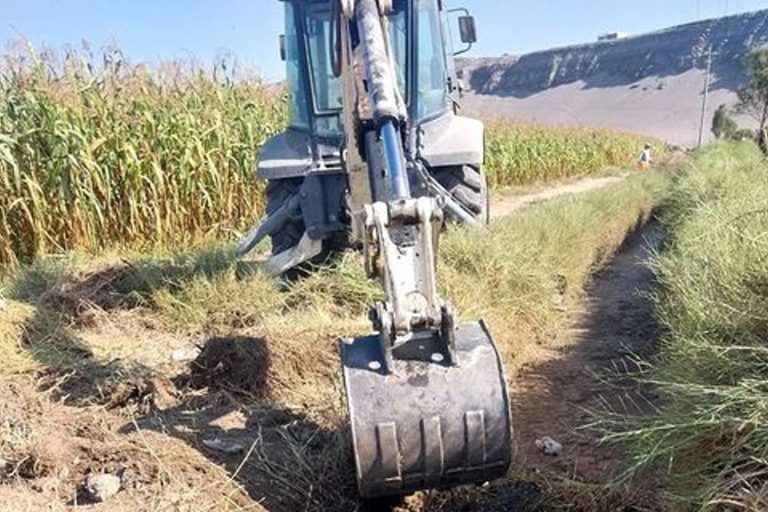 Punta de Bombón: junta de usuarios realiza trabajos de mantenimiento