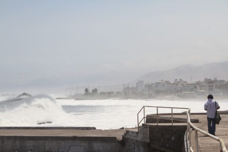 Entre el jueves 13 hasta el domingo 16 se pronostica oleaje anómalo en la costa sur