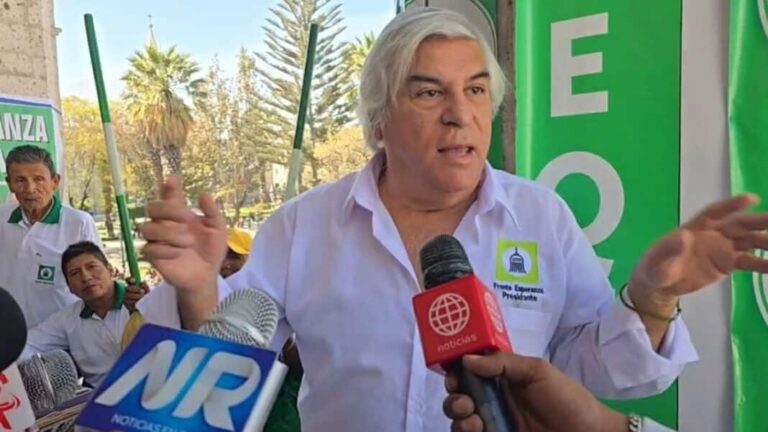 Fernando Olivera: “Yo vengo a Arequipa a reclamar rebelión”