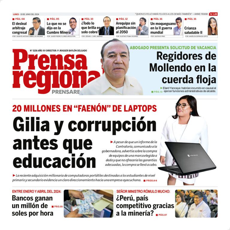 La Prensa Regional – Lunes 10 de junio de 2024