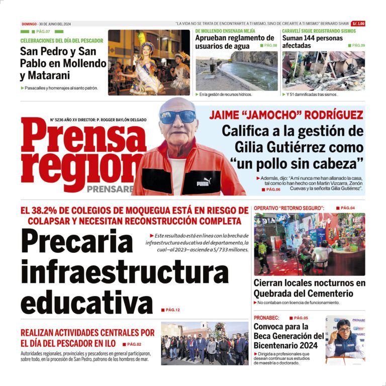 La Prensa Regional – Domingo 30 de junio de 2024