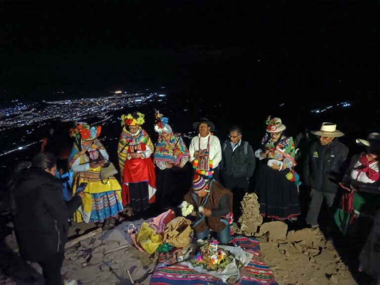 Recibieron el Año Nuevo Andino por el Día del Campesino y hoy continúan las actividades