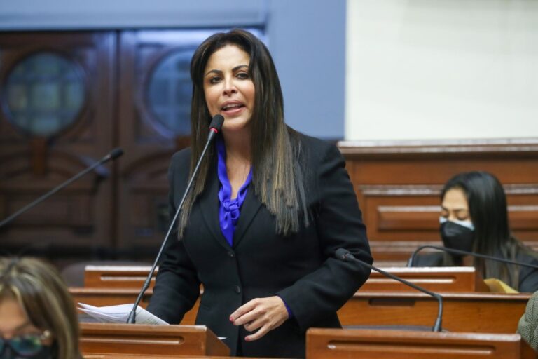Patricia Chirinos presentó denuncia constitucional contra fiscal de la Nación