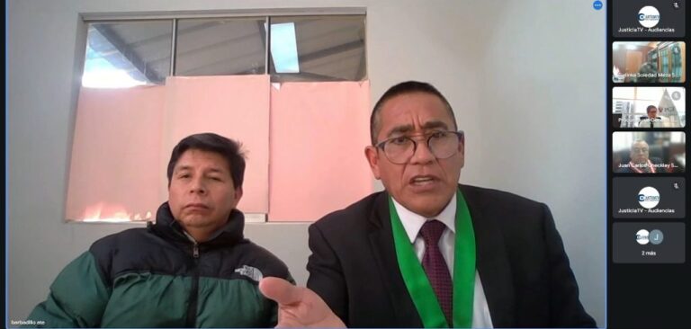 El Poder Judicial amplía la prisión preventiva de Pedro Castillo por 14 meses
