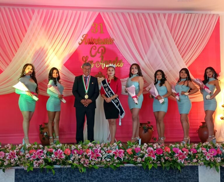 Presentan programa de festejos por el 31º aniversario del Centro Poblado Los Ángeles