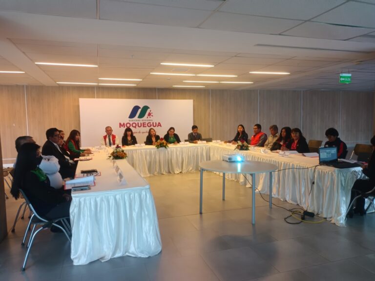 Integrantes de la Comisión Regional de Lucha contra la Trata de Personas se reúnen