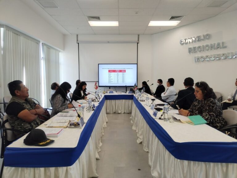 Consejo Regional aprueba Plan de Inversiones con asignación de más de S/ 8 millones