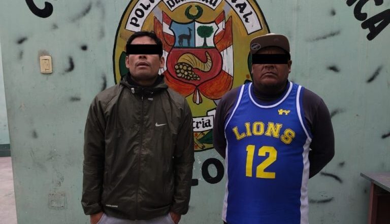 Ilo: Sujetos que portaban celulares robados fueron detenidos