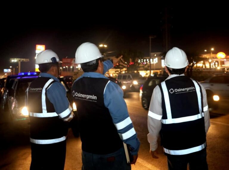 Osinergmin realizó mega operativo nocturno de alumbrado público en todo el país