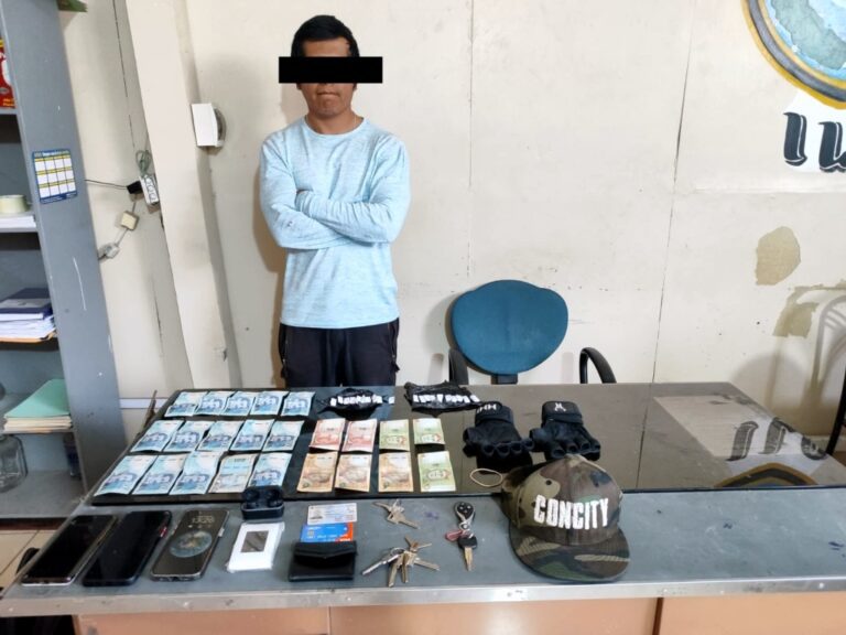 Policía interviene a presunto micro comercializador de drogas en Alto Ilo
