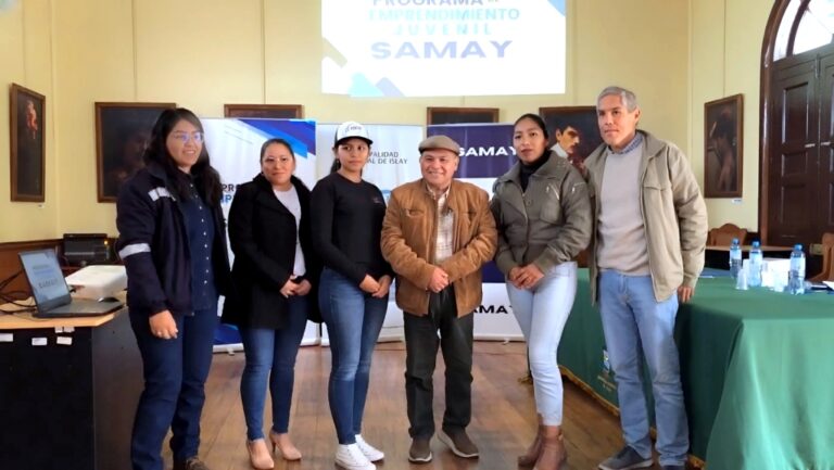 Con marcado éxito culminó el Programa de Emprendimiento Juvenil de Samay