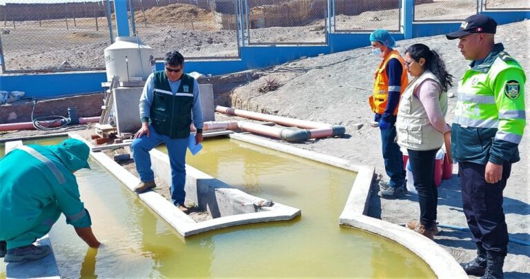 Municipio de Deán Valdivia expresó su protesta por contaminación del río Tambo